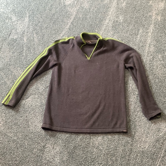 Eddie Bauer TL gray green sweater - Picture 1 of 3